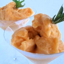 White Peach Sorbet Recipe