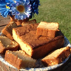 Moist Peach Pound Cake Recipe