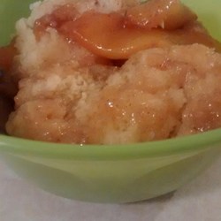 Skillet Peach Dumplings Recipe