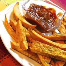 Easy Sweet Potato Fries with Curry Ketchup Recipe