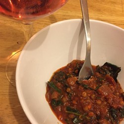 Garlic Lentils with Kale Recipe