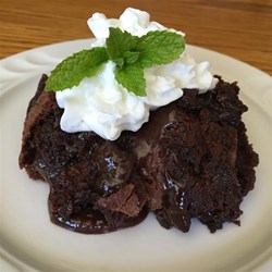Baked Fudge Cake Recipe