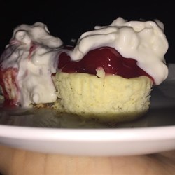 Bite-Sized Cheesecake Cupcakes Recipe