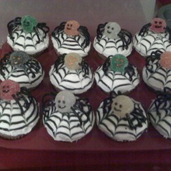 Spiced Spider Cupcakes Recipe