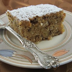 Walnut-Coconut-Applesauce Coffee Cake Recipe