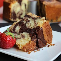 Jan's Dark Chocolate Swirl Pound Cake Recipe
