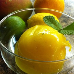 Mango Tango Sorbet Recipe